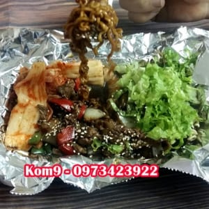 Hình ảnh món mì đen Hàn Quốc