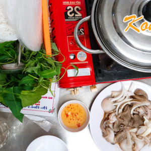 Sét lẩu bạch tuộc nhúng nấm ngon 350k