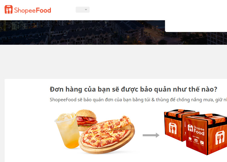Top 10 app dat do an nhanh Shopee Food Ha Noi