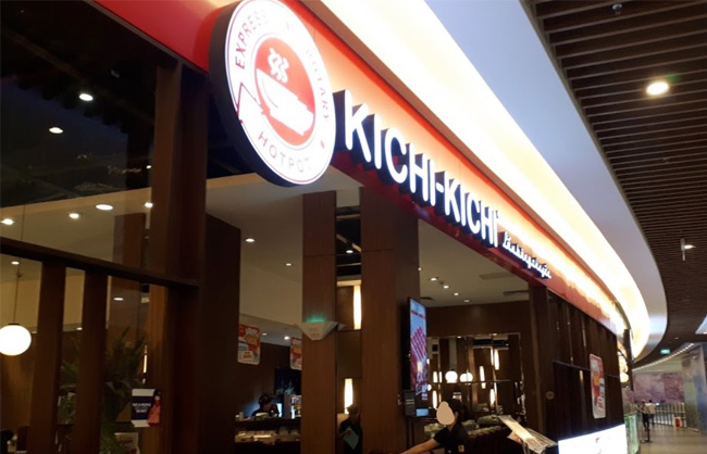 hình ảnh cửa hàng lẩu băng chuyền Kichi Kichi Aeon Mall Long Biên
