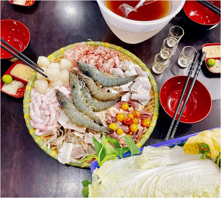 M&oacute;n lẩu th&aacute;i tại H&aacute;u H&aacute;u H&agrave; Nội