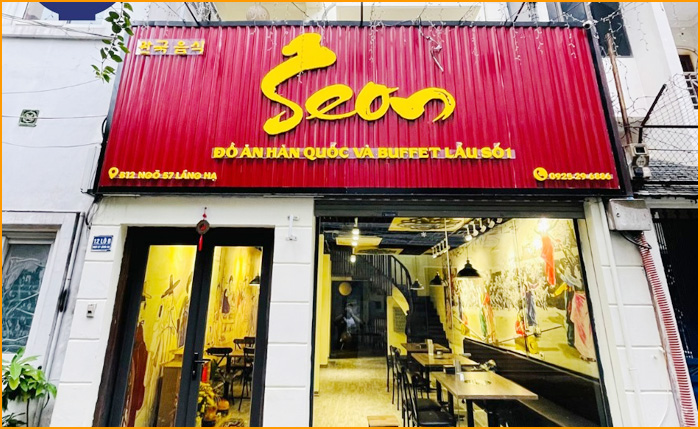 Nhà hàng lẩu Hàn Quốc SEON – Buffet lẩu Số 1 tại Hà Nội