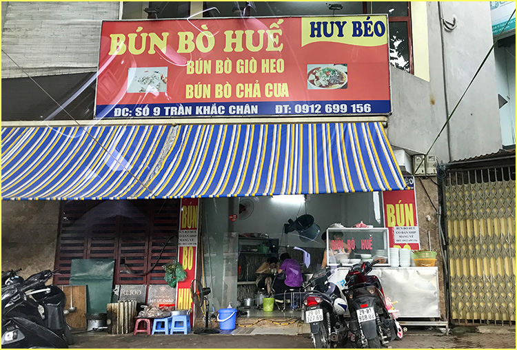 Hình ảnh Quán bún bò huế Huy Béo ở Hà Nội