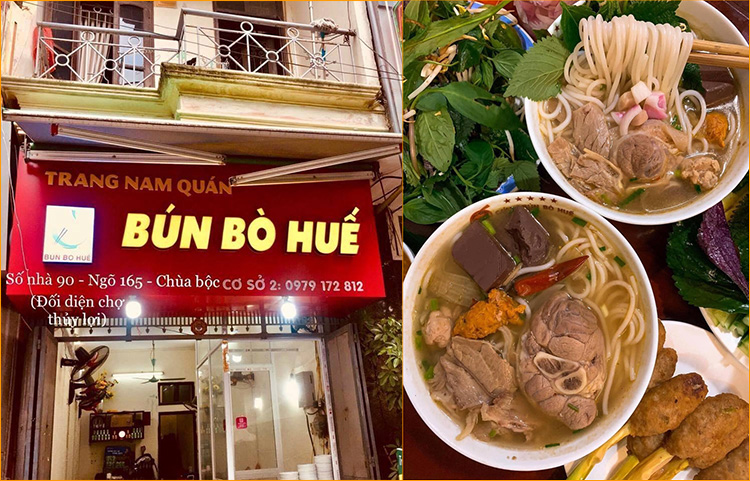 Top 3 quán Bún Bò Huế ở Chùa Bộc ngon ngay gần bạn