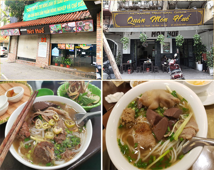 TOP 3 quán Bún Bò Huế Nguyễn Chí Thanh ngon nhất