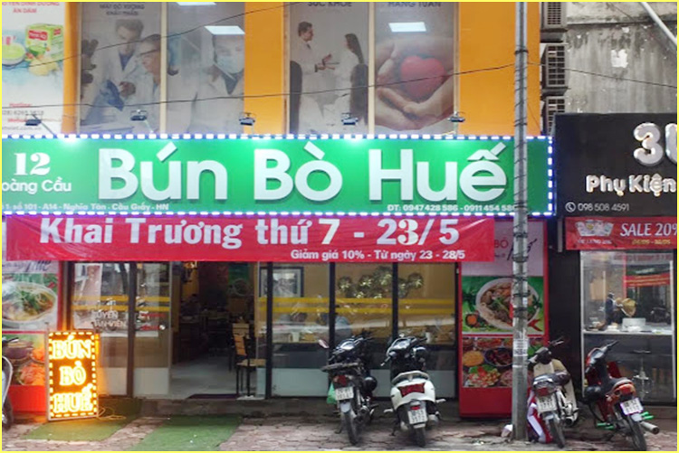 Hình ảnh Nhà hàng bún bò huế Mai Hương tại Hà Nội