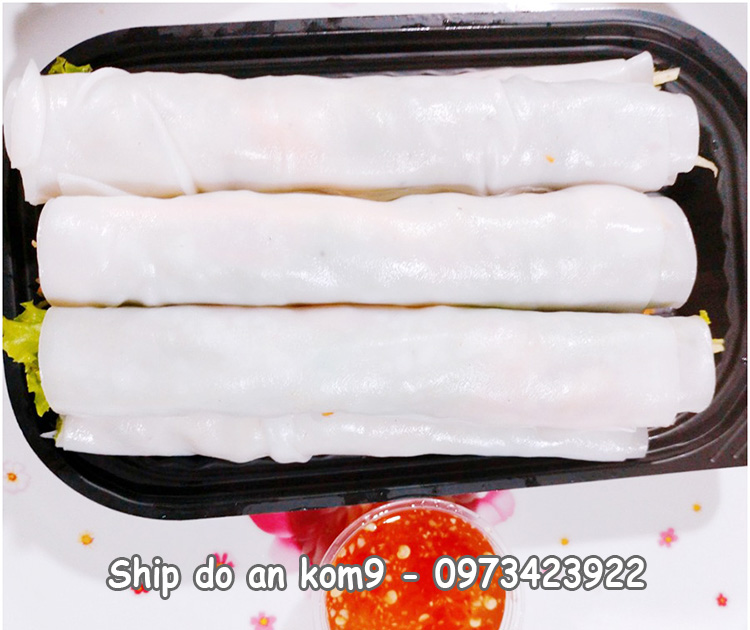 hinh anh mon pho cuon nhau ngon gia re