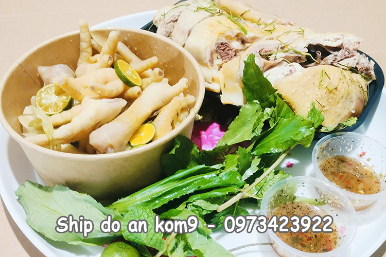 mon nhau binh dan chan ga ngam sa ot