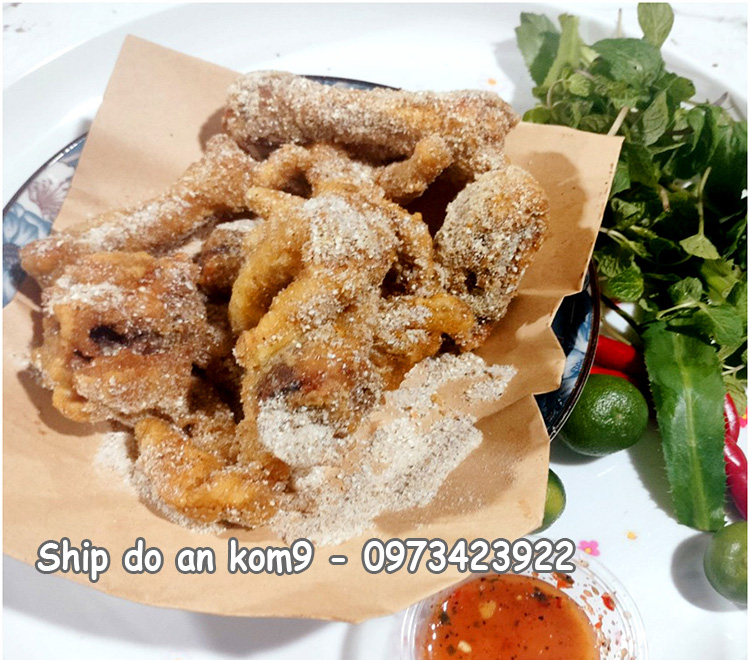 mon ga rang muoi nhau ngon