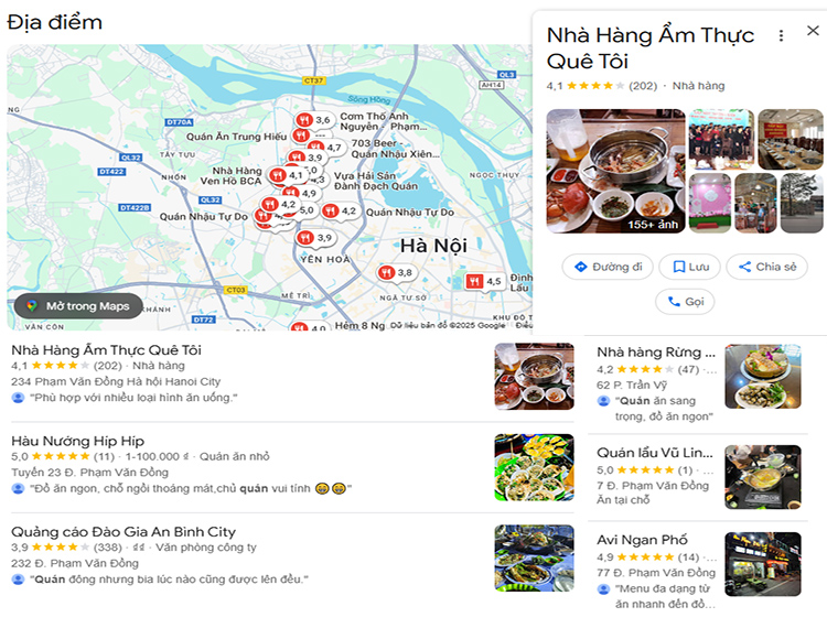 Danh sách những quán nhậu khu phố Phạm Văn Đồng
