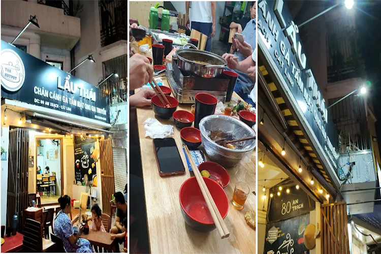 Quán lẩu TAK Hotpot & BBQ 80 An Trạch, P. Cát Linh, Đống Đa, Hà Nội