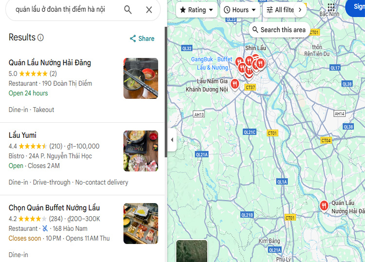 Các quán lẩu ở Đoàn Thị Điểm hoàn hảo cho mùa đông lạnh