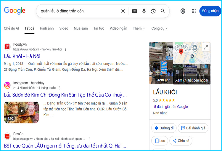 Các quán lẩu ở Đặng Trần Côn nổi tiếng phổ biến nhất
