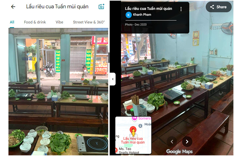 Quan lau rieu cua Tuan Mui o Cau Giay Ha Noi