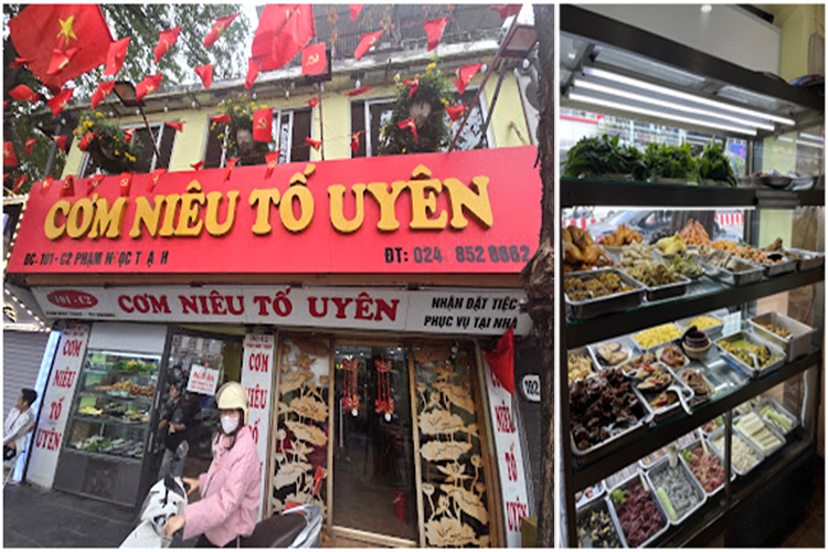 quan com nieu dong da Ha Noi