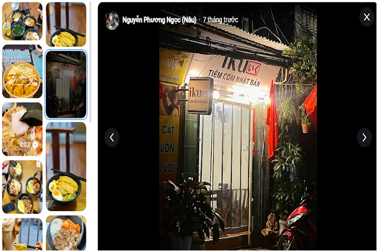 Tiem com nhat ban tai Thanh Xuan