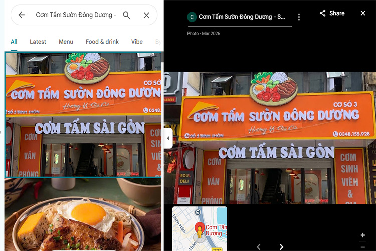 Dong Duong - Com tam suon o Tu Liem Ha Noi